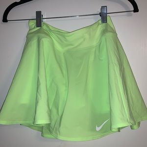 Nike Neon Green Tennis Skirt
